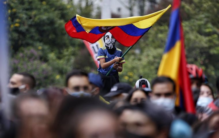 The CNP claims the Colombian government was against attending to the various demands and preferred to quash them through force 