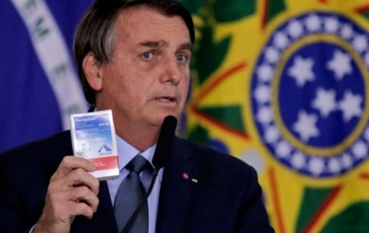 “Does anyone need to see more propaganda on television about covid?,” asked Bolsonaro