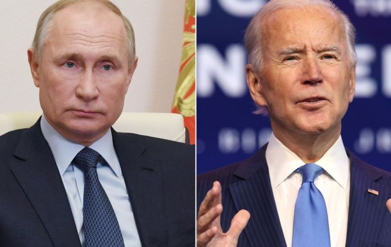 Biden and Putin are expected to meet for up to five hours in Geneva 