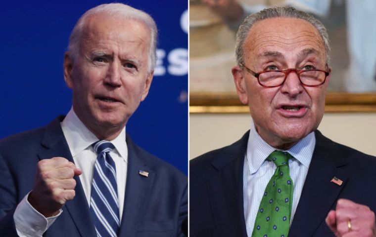 Congress is trying to pull back the authority to declare war from the White House. President Biden and Senate Leader Chuck Schumer support repeal.