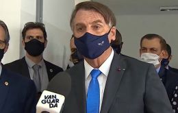 “Globo is press shit, press shit,” Bolsonaro said 