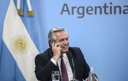 “Let's stop contaminating Argentines with lies...” Fernández said 