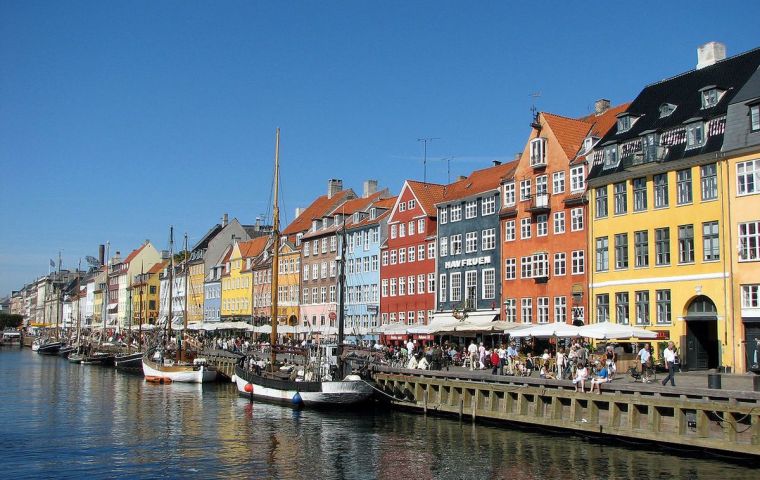 This is the fourth time Denmark's capital has won the honor since the survey began in 2007. 