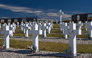 The Argentine military cemetery the Argentine-Armenian businessman financed