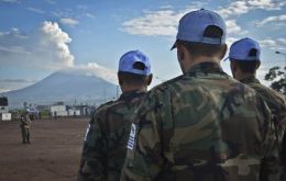 Uruguayan blue helmets have been stationed in Cambodia, Haiti and currently are in Goma, one of the most dangerous zones in Zaire 