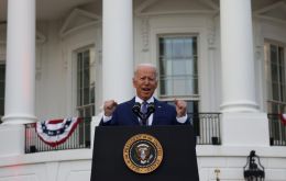Biden urged people to get vaccinated against covid-19
