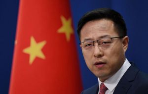 The Chinese foreign ministry spokesperson Zhao Lijian empathically rejected the theory of the virus leak from the virology lab in Wuhan.
