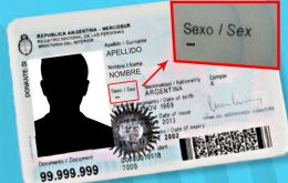 Those who do not feel themselves as either male or female will have their ID cards marked with an X