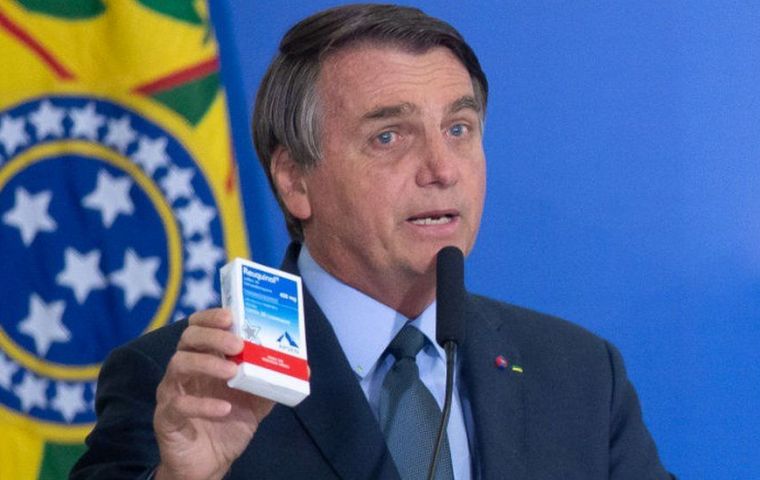 Bolsonaro also said he was not sure he would run in next year's presidential elections