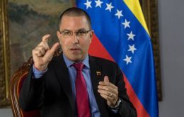 “Once again they are trying to use Venezuela to try and hide the tragedy of their country”, twitted foreign minister Jorge Arreaza