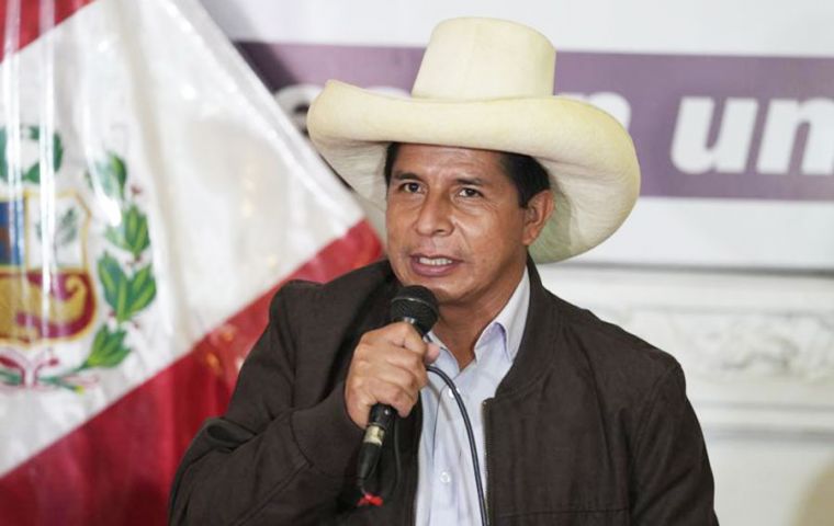 Pedro Castillo is scheduled to take office on Wednesday 28 July, Peru's Independence Day but the legislative vote is a formidable challenge to his pledges