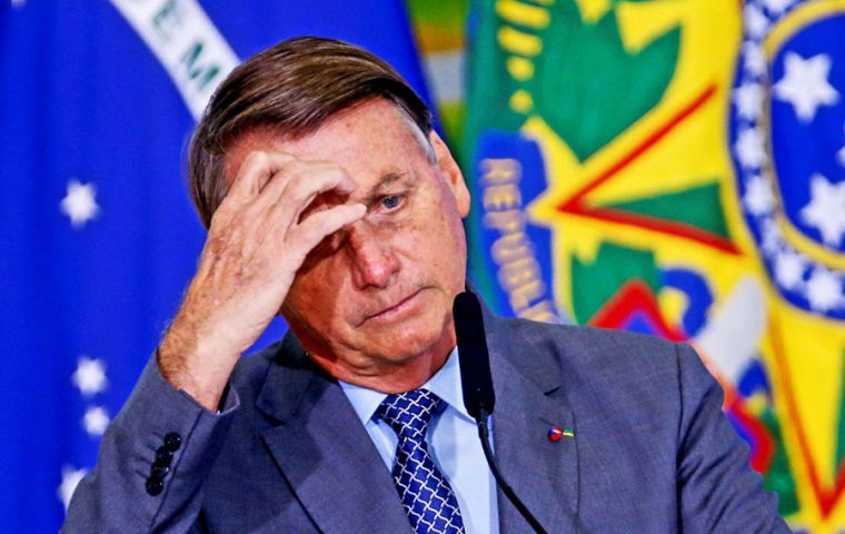 The proceedings might result in Bolsonaro's ban from running in 2022