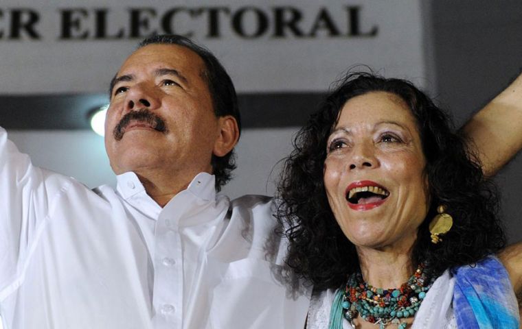  Ortega and Murillo will run again November 7