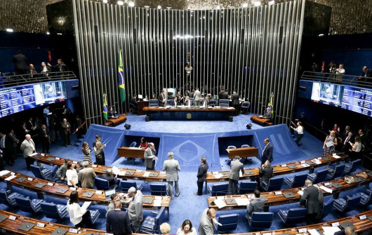 Brazilian senate creates new crimes against democratic institutions and the rule of the law 