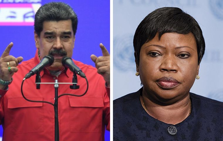 The Chavista dictatorship now under Maduro had previously complained about an alleged “discriminatory and unequal” treatment from ex prosecutor Bensouda