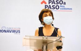 Daza announced a shorter curfew for Antofagasta after meeting health requirements