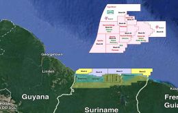 The ex Dutch colony of Suriname, following offshore discoveries, has become a most promising oil and gas province