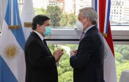 ”Paraguay follows the position of the Argentine Republic regarding the debates within Mercosur,” Acevedo told Solá