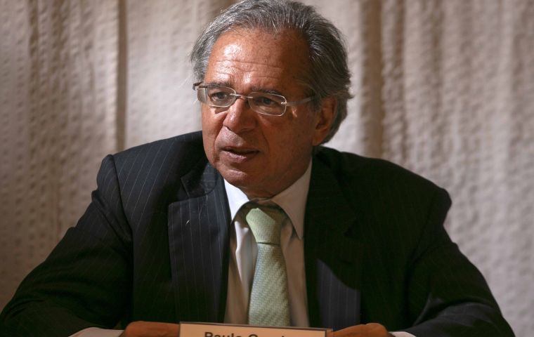 Economy minister Paulo Guedes.