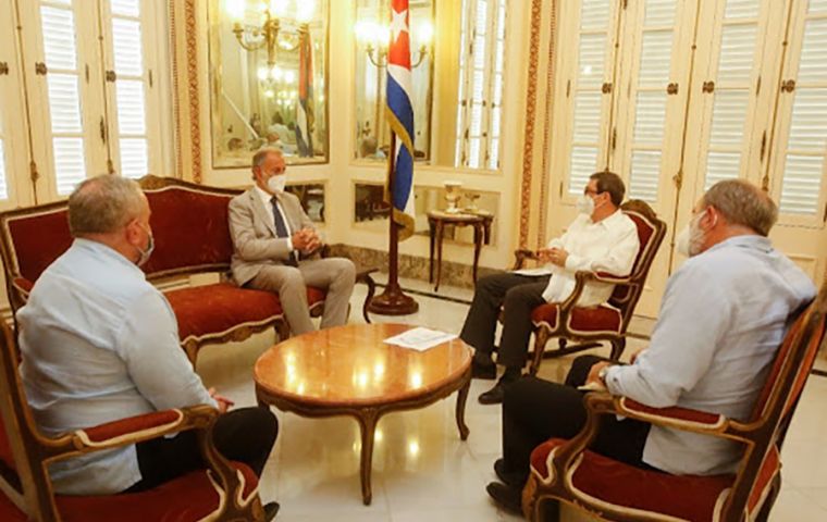 Neme also received the Dominican Republic's support to Argentina's bid to preside over the Celac