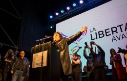 Milei and his party aim at defeating leftwing parties in the City of Buenos Aires 