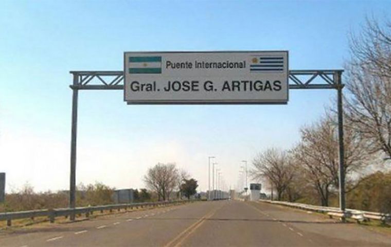 Uruguay's Ambassador to Buenos Aires Carlos Enciso had been told the bridges were going to be reopened Sept. 6