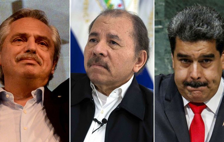 President Fernandez was caught in a trap by Daniel Ortega and Nicolas Maduro