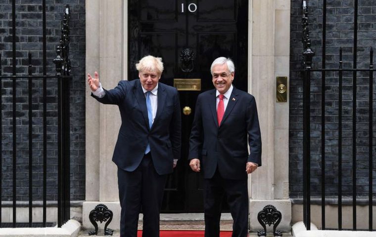Johnson said he expected to host Piñera in Glasgow next November and the Chilean leader invited the PM to visit his country.