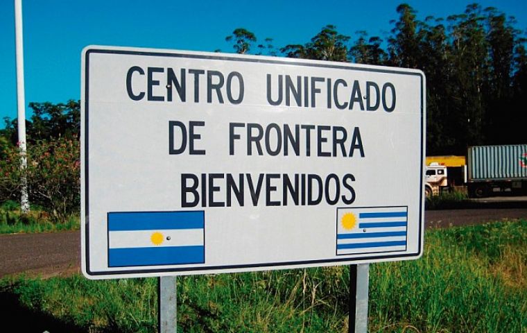 Uruguayan business in bordering areas may suffer greatly due to the price disparity