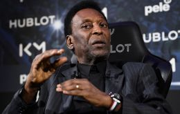 Pelé also has other health problems which have kept him at home during most of the COVID-19 pandemic 