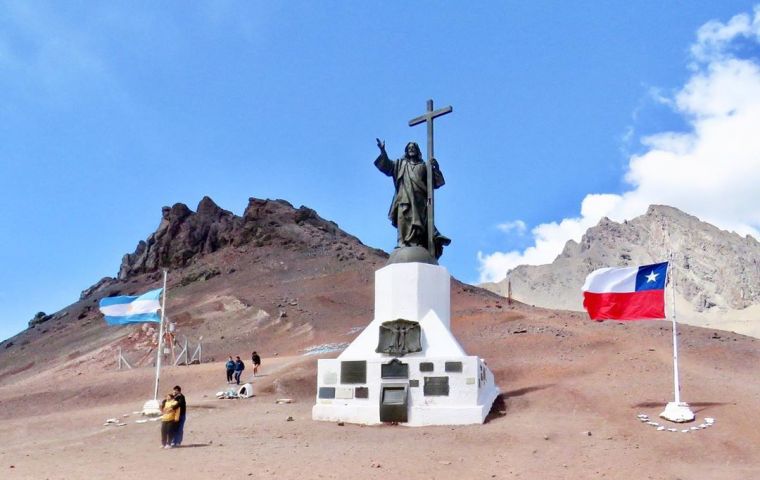 The Cristo Redentor crossing is open daily from 9 a.m. to 5 p.m.