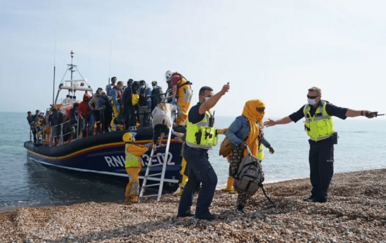 At least 8,452 people have now crossed the English Channel in small boats this year, surpassing the total for all of 2020