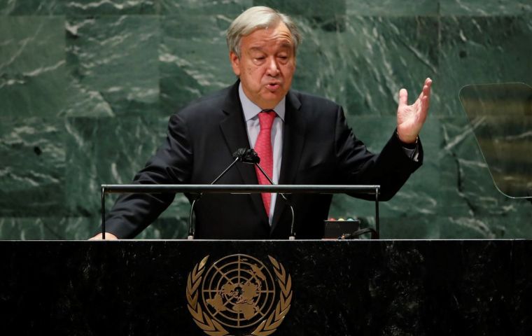 “Solidarity is absent, just when we need it most,” Guterres stressed.