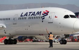 Latam received up to US$750 million of new financing from a group of financiers