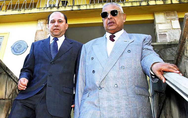 Bonifacio Ríos Ávalos and Carlos Fernández Gadea had been impeached out of office in 1983