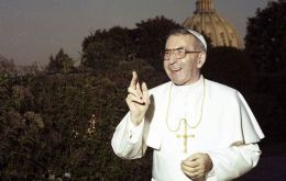 John Paul I lasted only 33 days as the head of the Catholic Church