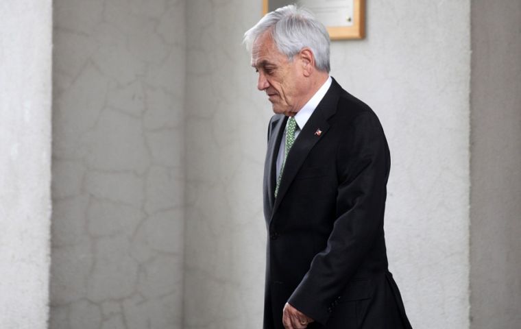 Piñera claims he had not been involved in the administrations of his companies since before taking the oath of office for his first presidency 