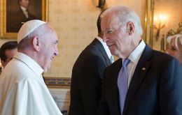 The Argentine-born Pope said Biden may go on receiving Communion