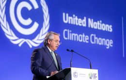 President Fernández underlined the concept of “environmental debt”