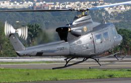 The Bell helicopters were a promise from Jair Bolsonaro to Mario Abdo Benítez