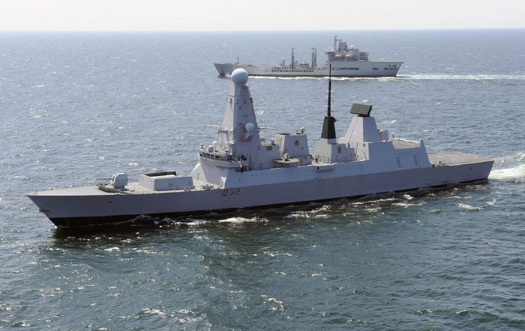 Type 83 will replace Type 45 which with her ability to eliminate airborne threats has earned a place in the Carriers Strike Group escorting HMS Queen Elizabeth 