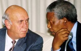 Despite bringing apartheid to an end, De Klerk remained a controversial figure in his country (Pic AP)