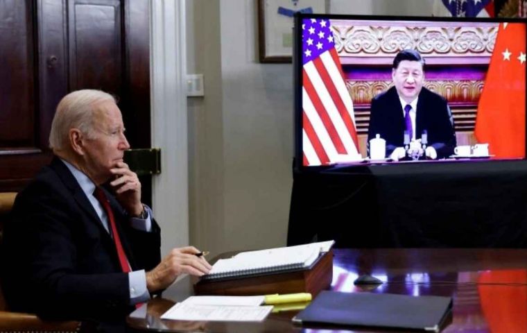 Xi described Biden as “an old friend” 