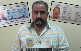Police had found Handal's name on three Palestinian passports and seven Haitian passports 