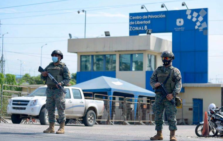  The extension comes a few days after last weekends’ massacre at the Guayaquil Litoral Penitentiary