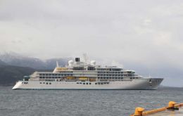 Crystal Endeavor is operating for the first time from Ushuaia and has eight Antarctica round tours programmed. She should be back at the end of the month.