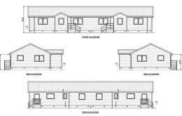Drawings of the housing project 