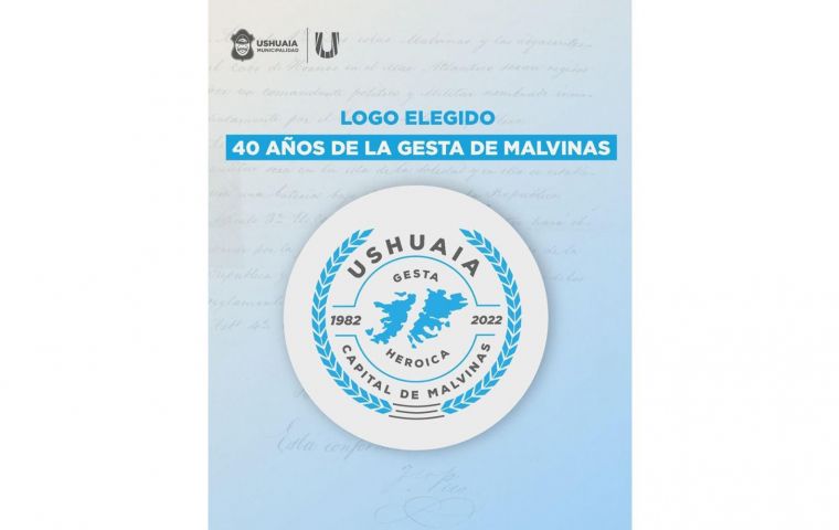 The winning logo collected the support of 1,826 replies, the second that of 710 while the third, 72 votes in the website of Ushuaia town hall.