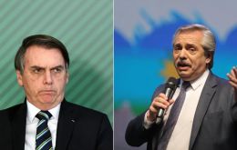 Fernandez and Bolsonaro are scheduled to hold a private meeting in a couple of weeks when the Mercosur presidential summit  