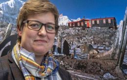 Camilla Nichol,  Chief Executive, UK Antarctic Heritage Trust 